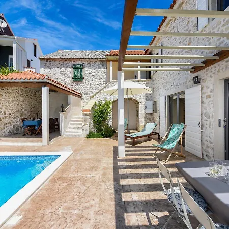 Dalmatian Stone With Heated Pool, *